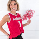 Sequin Bama Tank Jersey Top Stewart Simmons