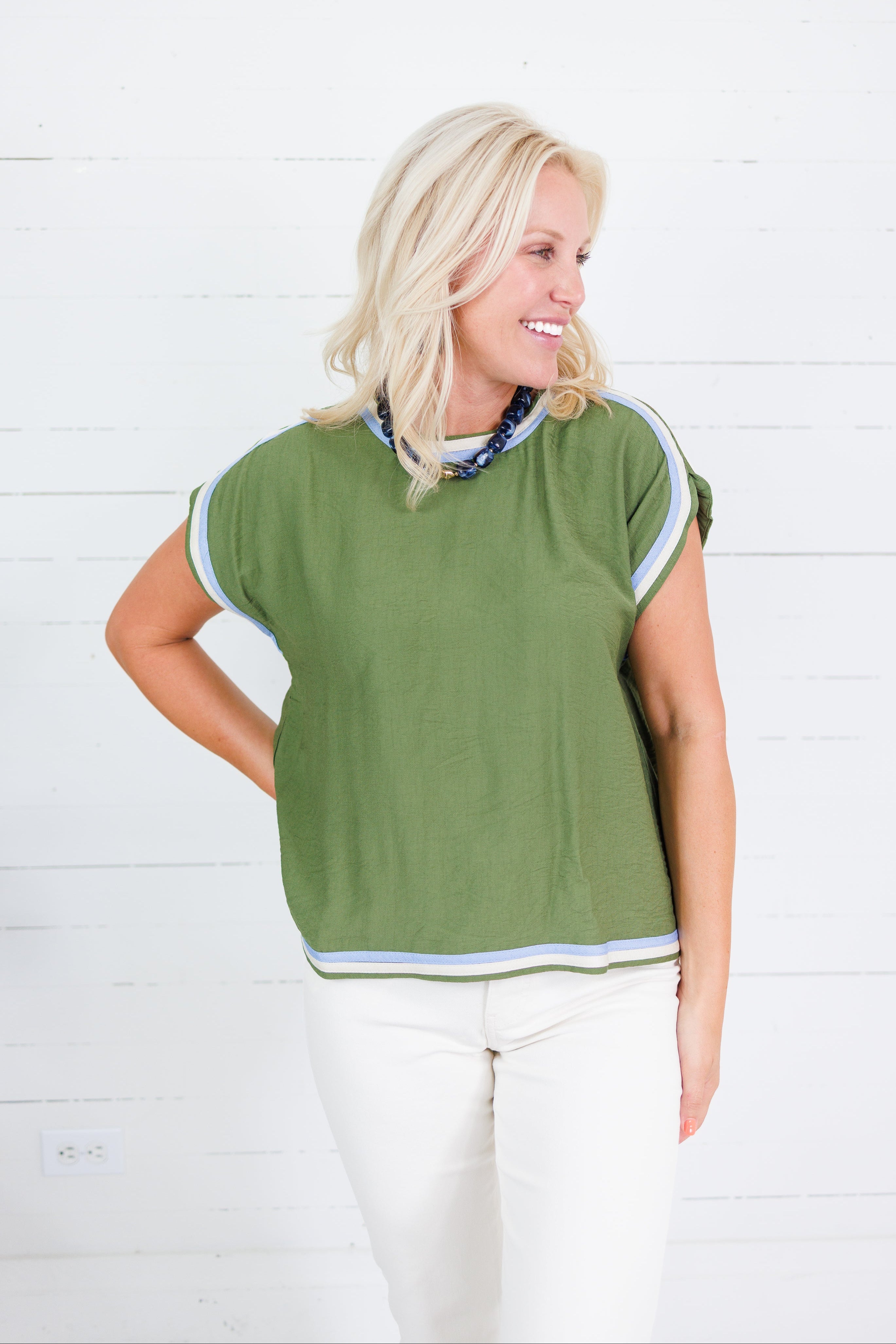 Shaffer Olive Top Entro
