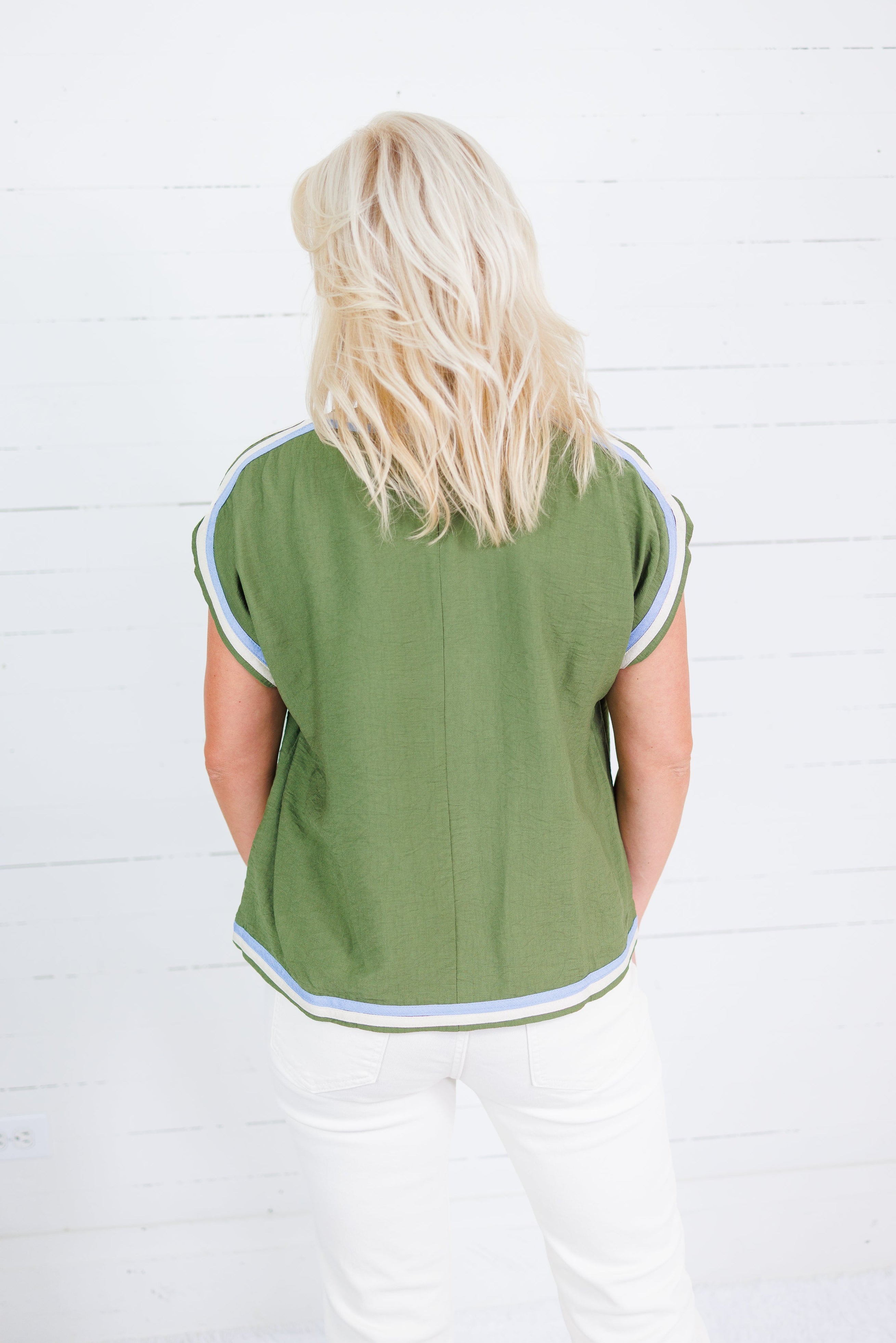 Shaffer Olive Top Entro