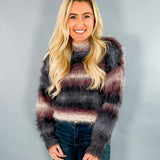 Shaggy Blues Striped Sweater Molly Bracken