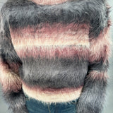 Shaggy Blues Striped Sweater Molly Bracken