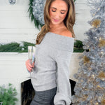 Simon Grey Sparkle Sweater Molly Bracken