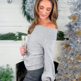 Simon Grey Sparkle Sweater Molly Bracken