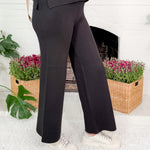 Simpson Black Sweater Pants Pinch