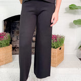 Simpson Black Sweater Pants Pinch