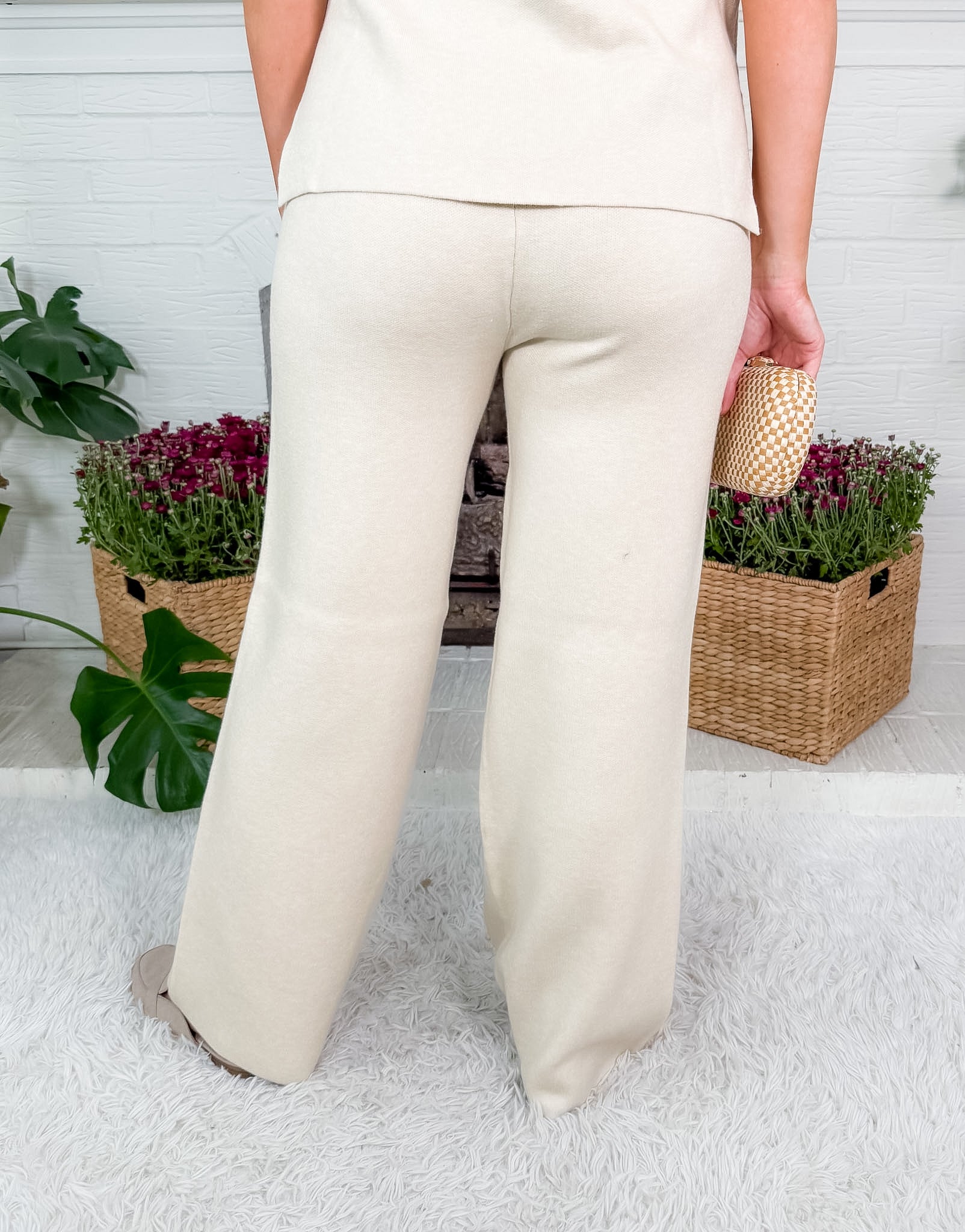 Simpson Cream Sweater Pants Pinch