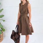 Simpson Chocolate Mini Dress Pinch