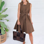Simpson Chocolate Mini Dress Pinch