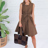 Simpson Chocolate Mini Dress Pinch