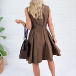 Simpson Chocolate Mini Dress Pinch