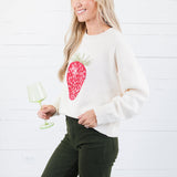 Sinclair Strawberry Sweater Le Lis