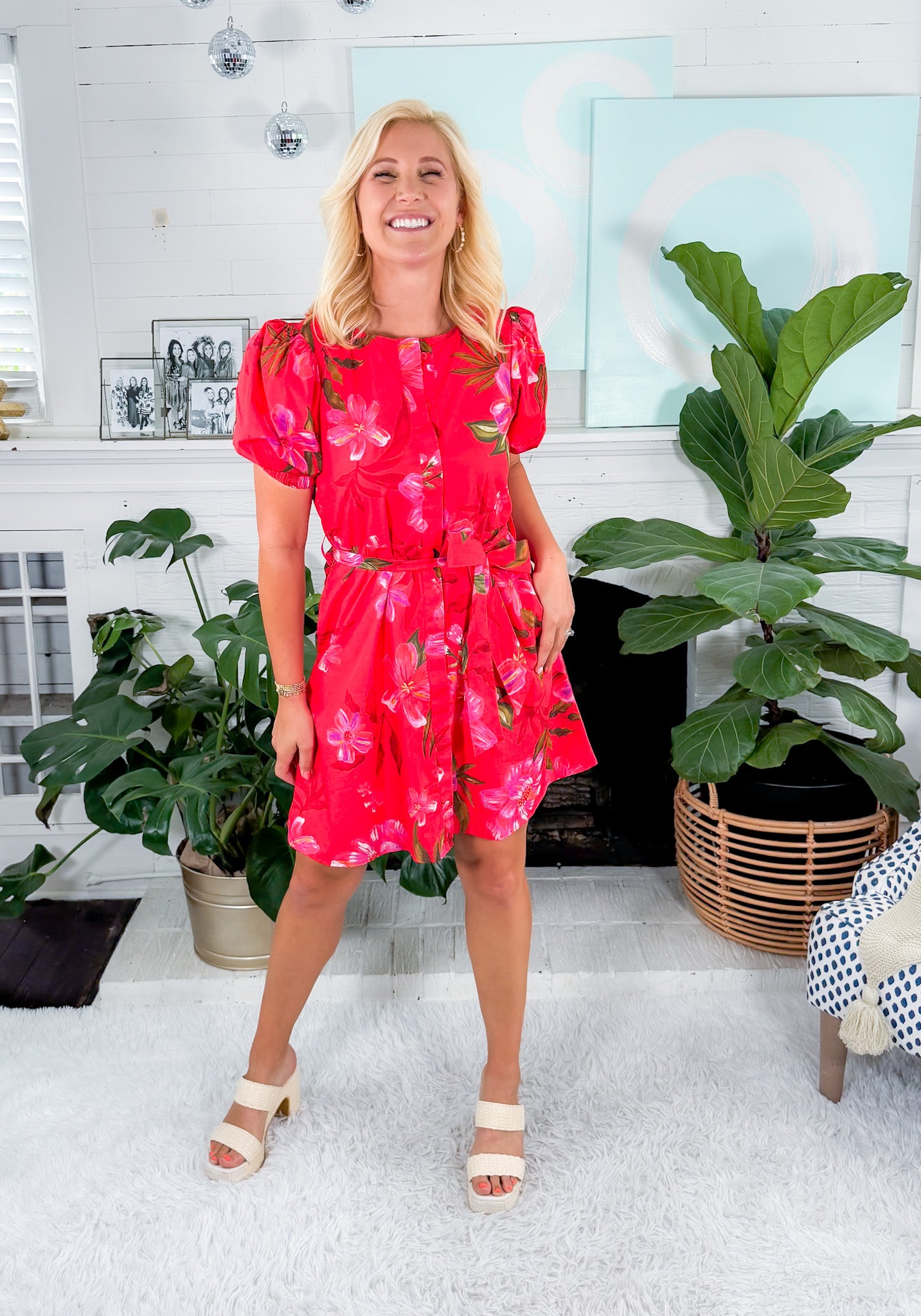 Skyla Tamale Summer Blooms Dress Maude Vivante