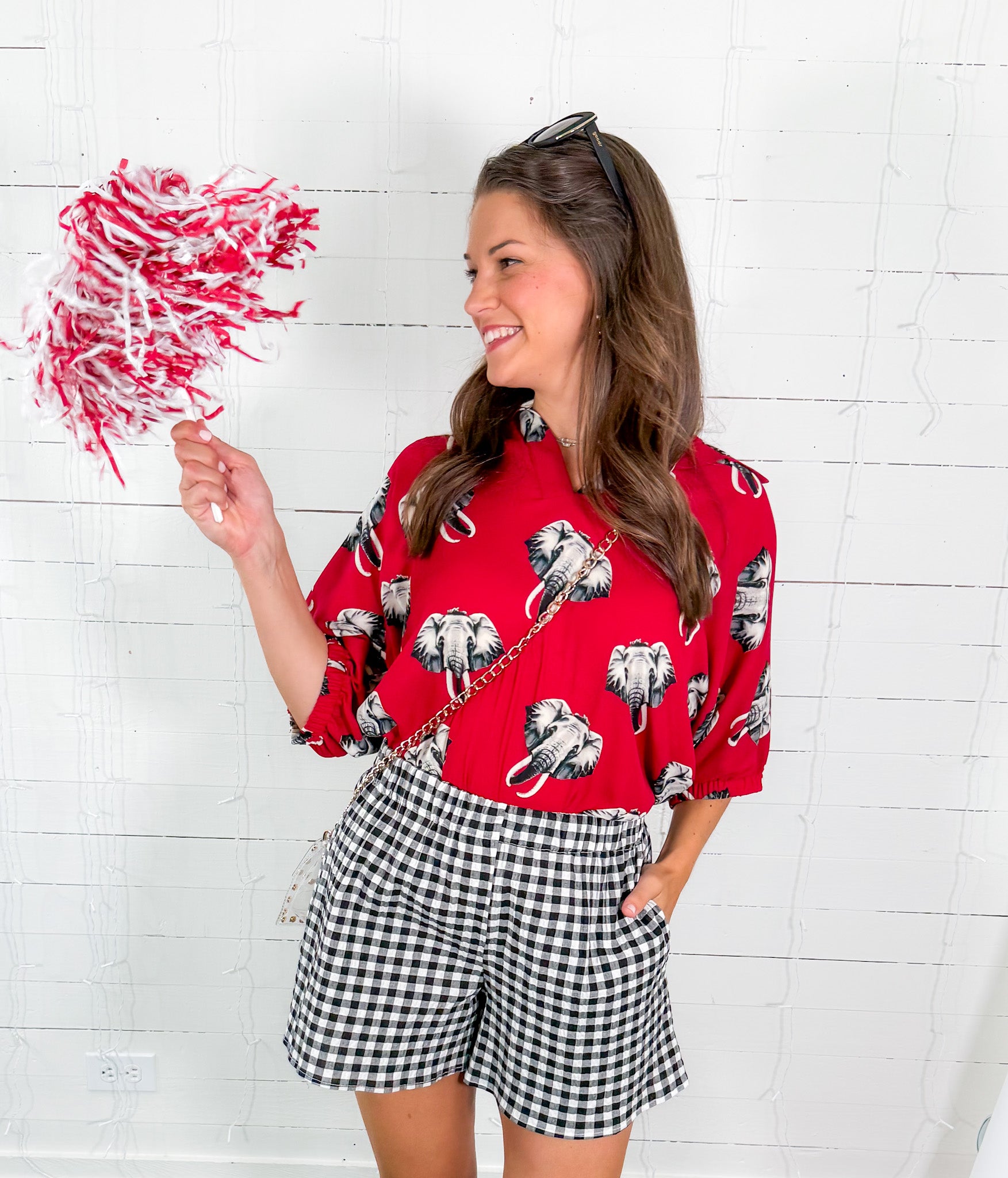 Sloan Bama Rama Elephant Top Adrienne