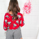 Sloan Bama Rama Elephant Top Adrienne