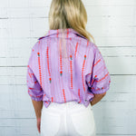 Sloan Lilac Fleur Path Top Adrienne