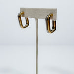 Soho Two Tone Stud Earrings