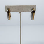 Soho Two Tone Stud Earrings