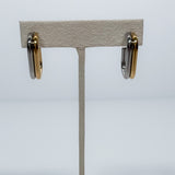 Soho Two Tone Stud Earrings