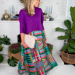 Sophia Grape Sweater Briton Court