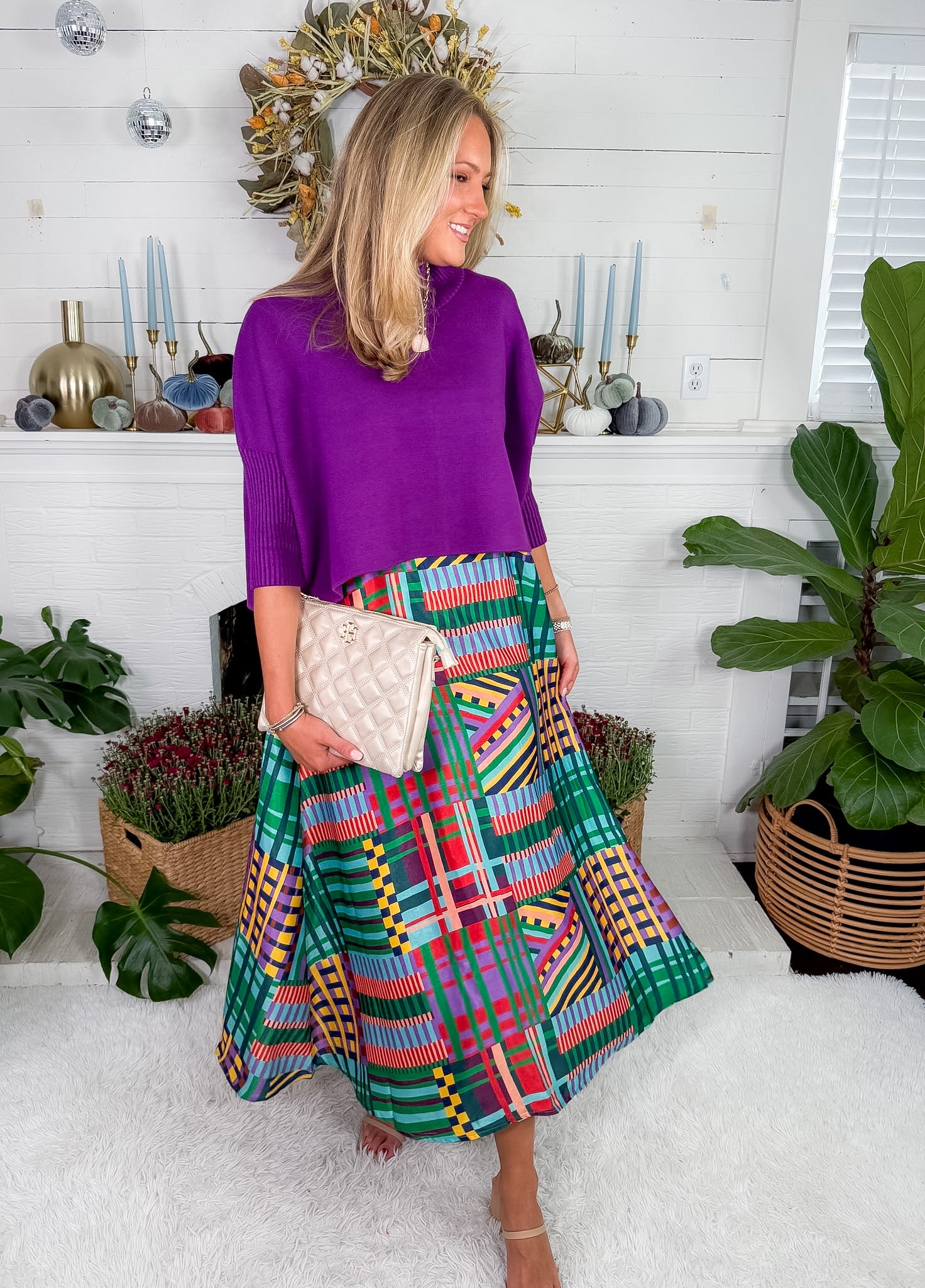 Sophia Grape Sweater Briton Court