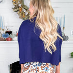 Sophia Navy Sweater Briton Court