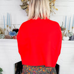 Sophia Sugar Coral Sweater Briton Court