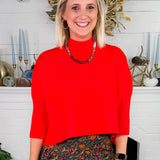 Sophia Sugar Coral Sweater Briton Court