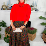 Sophia Sugar Coral Sweater Briton Court