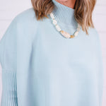 Sophia Sea Glass Sweater Briton Court