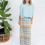 Sophia Sea Glass Sweater Briton Court