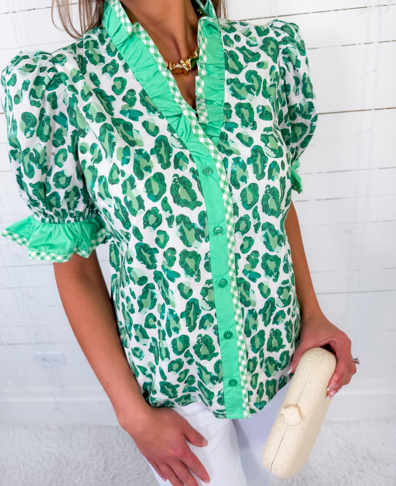 Sparks Mint Spotted Top Entro