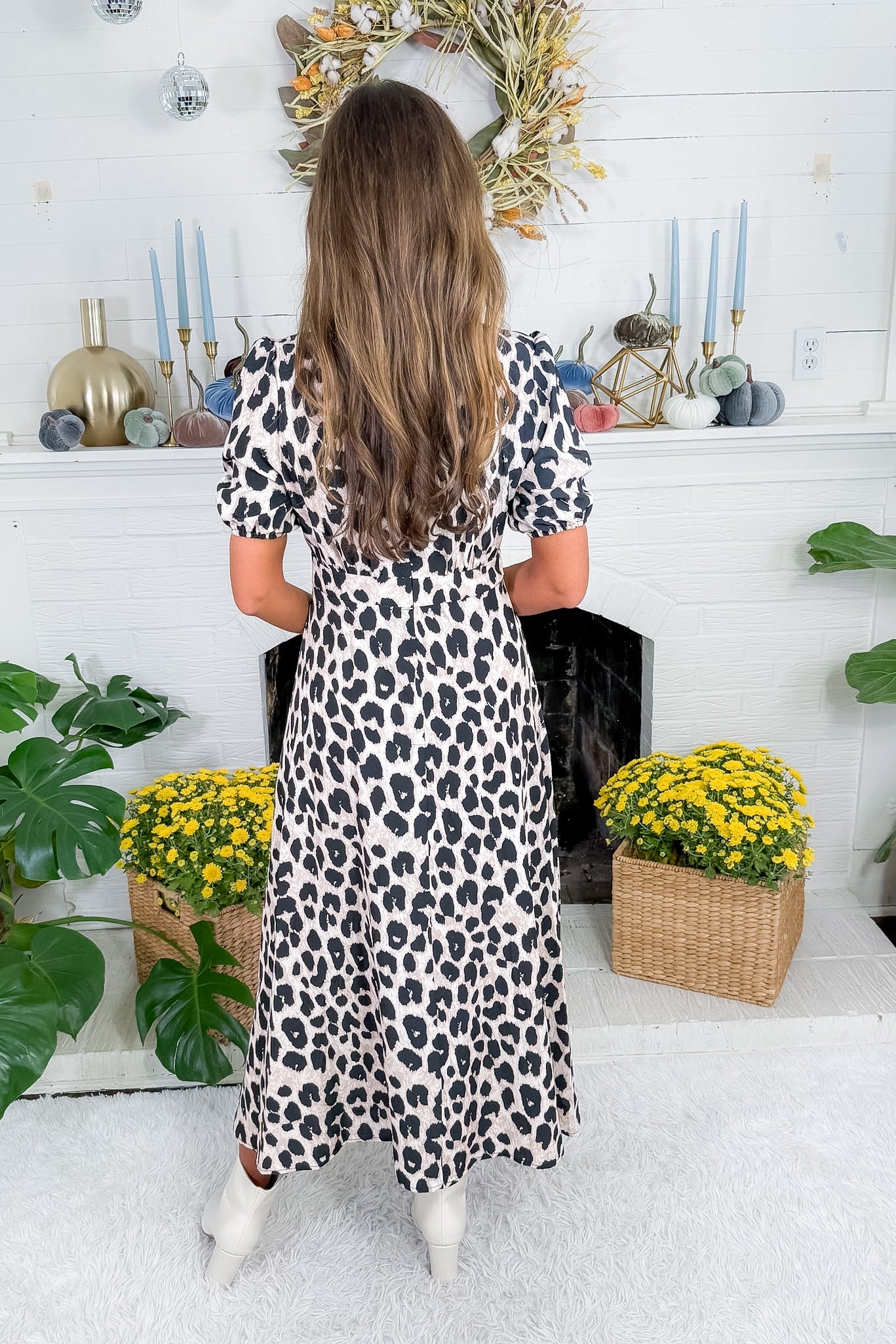 Speegle Leopard Maxi Dress