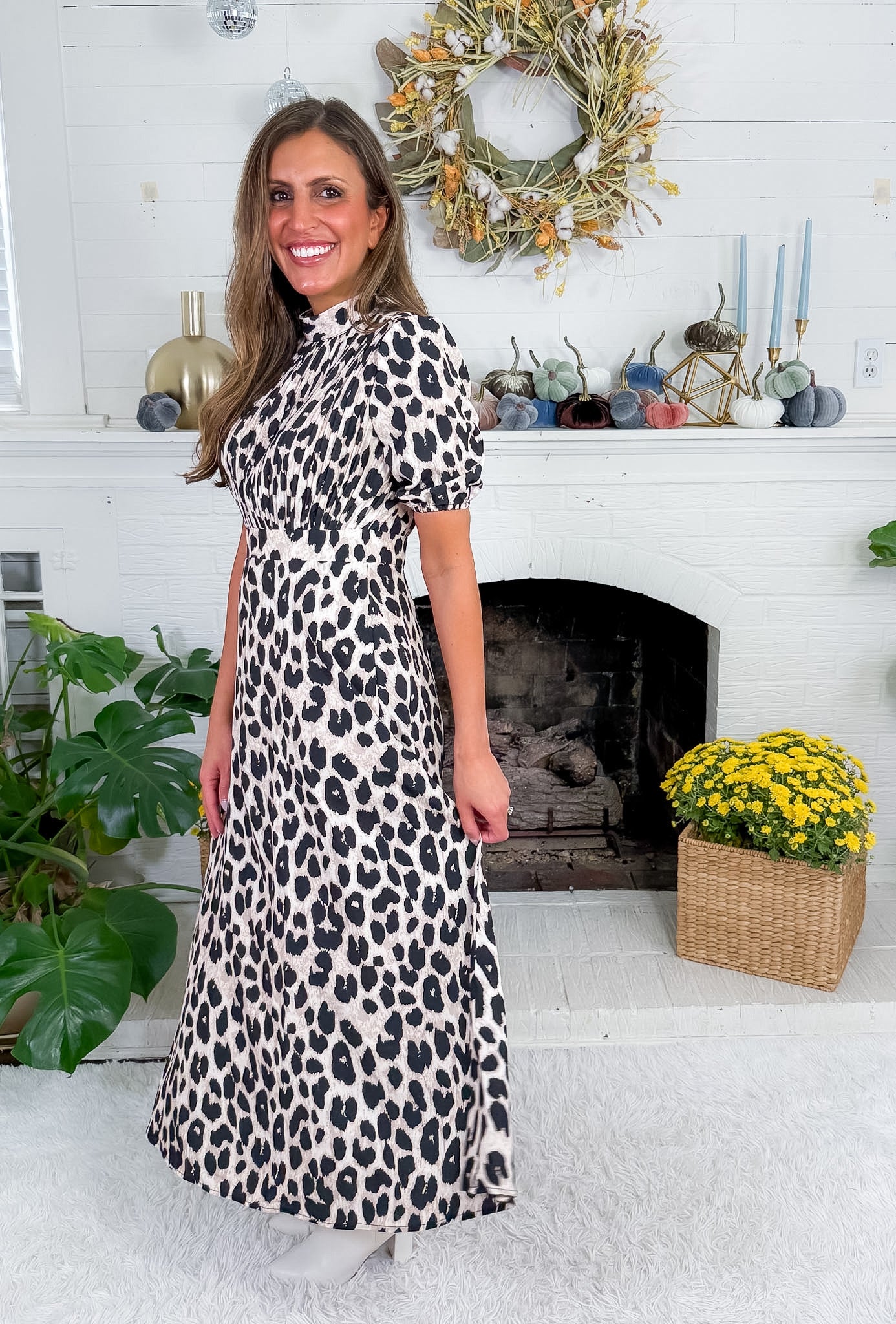 Speegle Leopard Maxi Dress