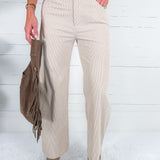 Spencer Off White Corduroy Pants Compania Fantastica