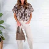 Spencer Off White Corduroy Pants Compania Fantastica