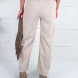 Spencer Off White Corduroy Pants Compania Fantastica