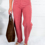Spencer Salmon Pink Corduroy Pants Compania Fantastica