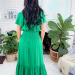 Sprout Kelly Green Midi Dress