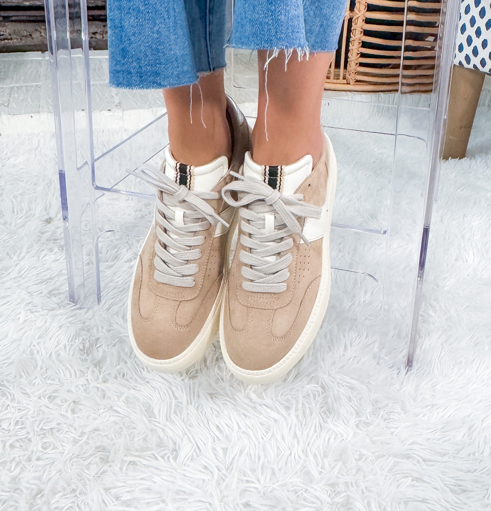 Stacey Beige Sneakers Shu Shop