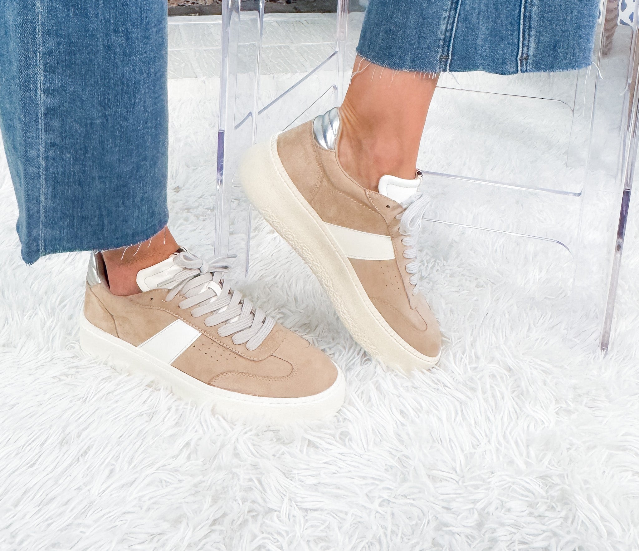 Stacey Beige Sneakers Shu Shop