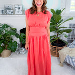 Sunburst Bloom Gauze Maxi Skirt Meet Me in Santorini