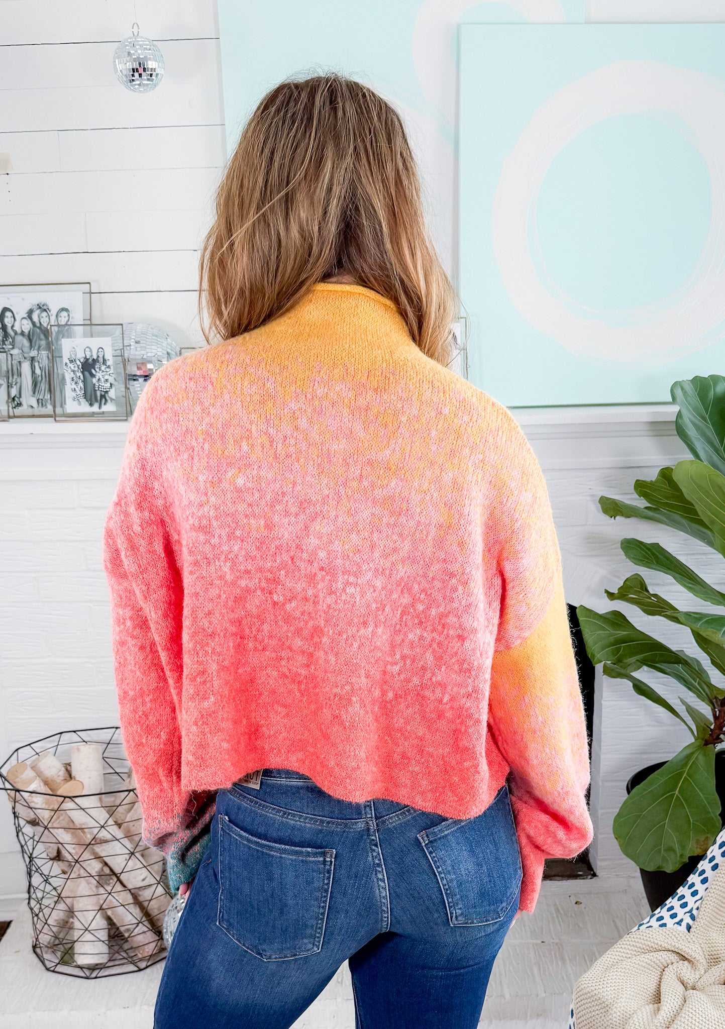 Sunrise Mixed Yarn Sweater Karlie