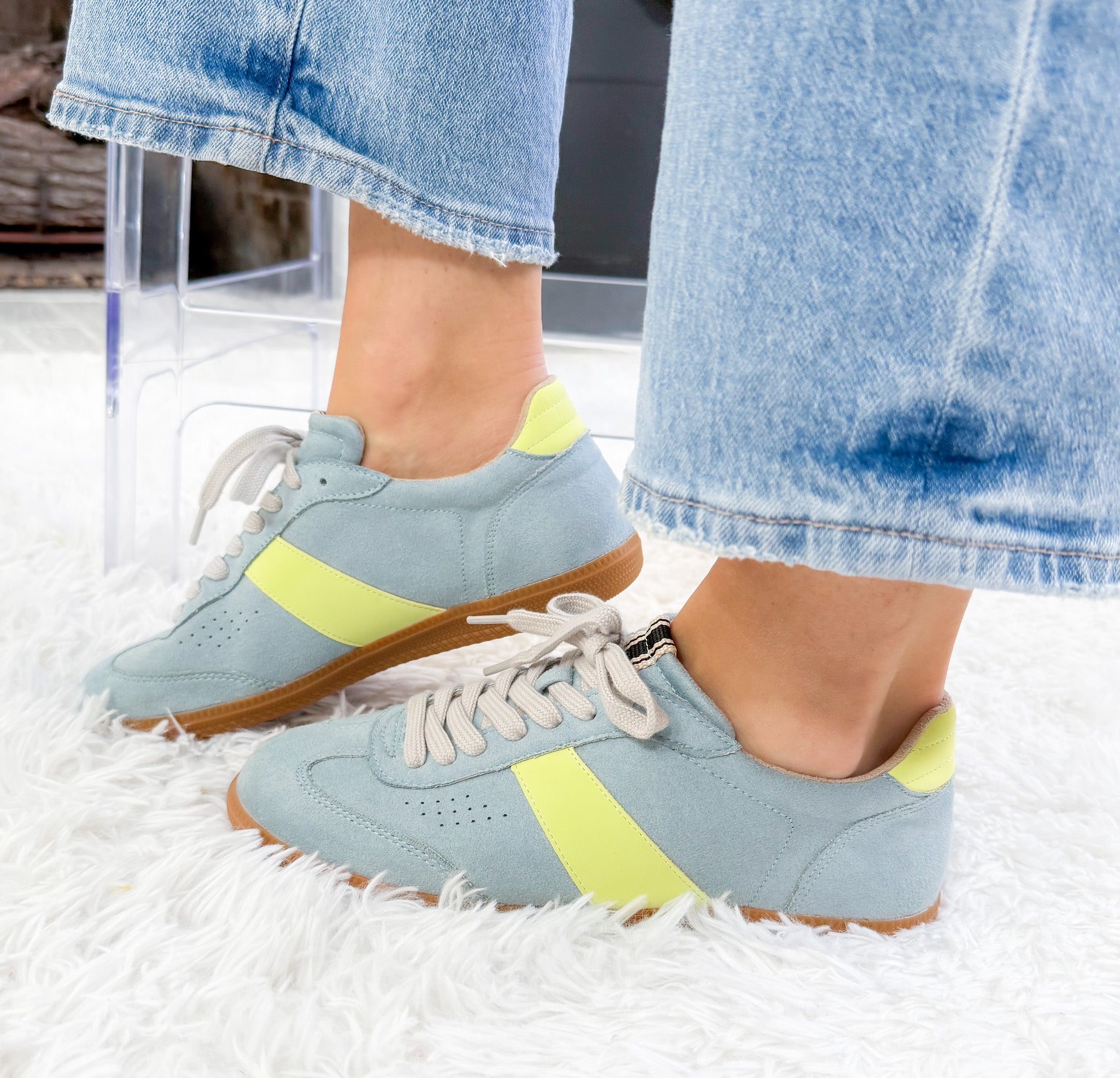 Sydney Light Blue Sneakers Shu Shop