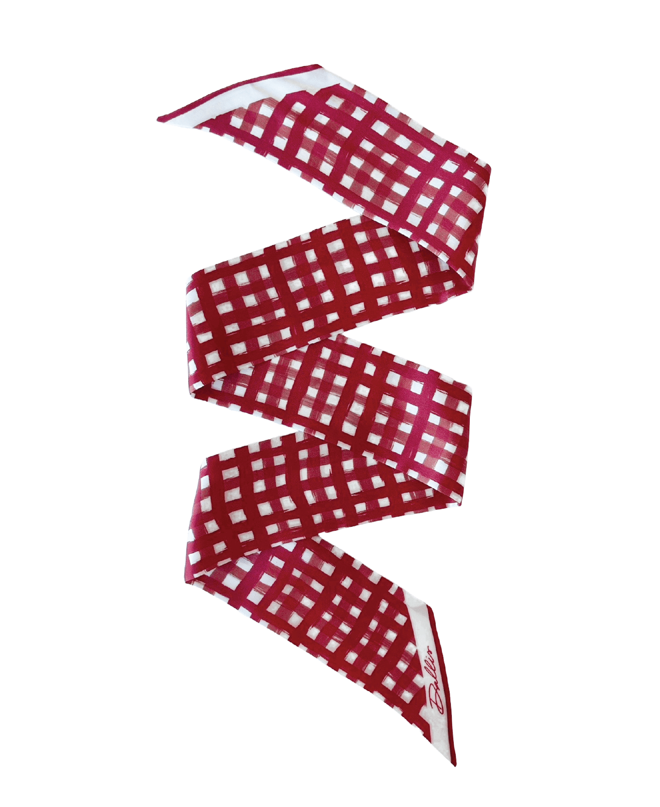 Tailgate Crimson Check Twilly