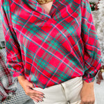 Tamryn Pink Plaid About You Top Mary Square
