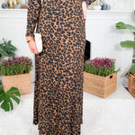 Tate Leopard Maxi Skirt Molly Bracken