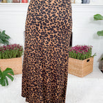 Tate Leopard Maxi Skirt Molly Bracken