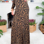 Tate Leopard Maxi Skirt Molly Bracken