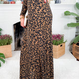 Tate Leopard Maxi Skirt Molly Bracken