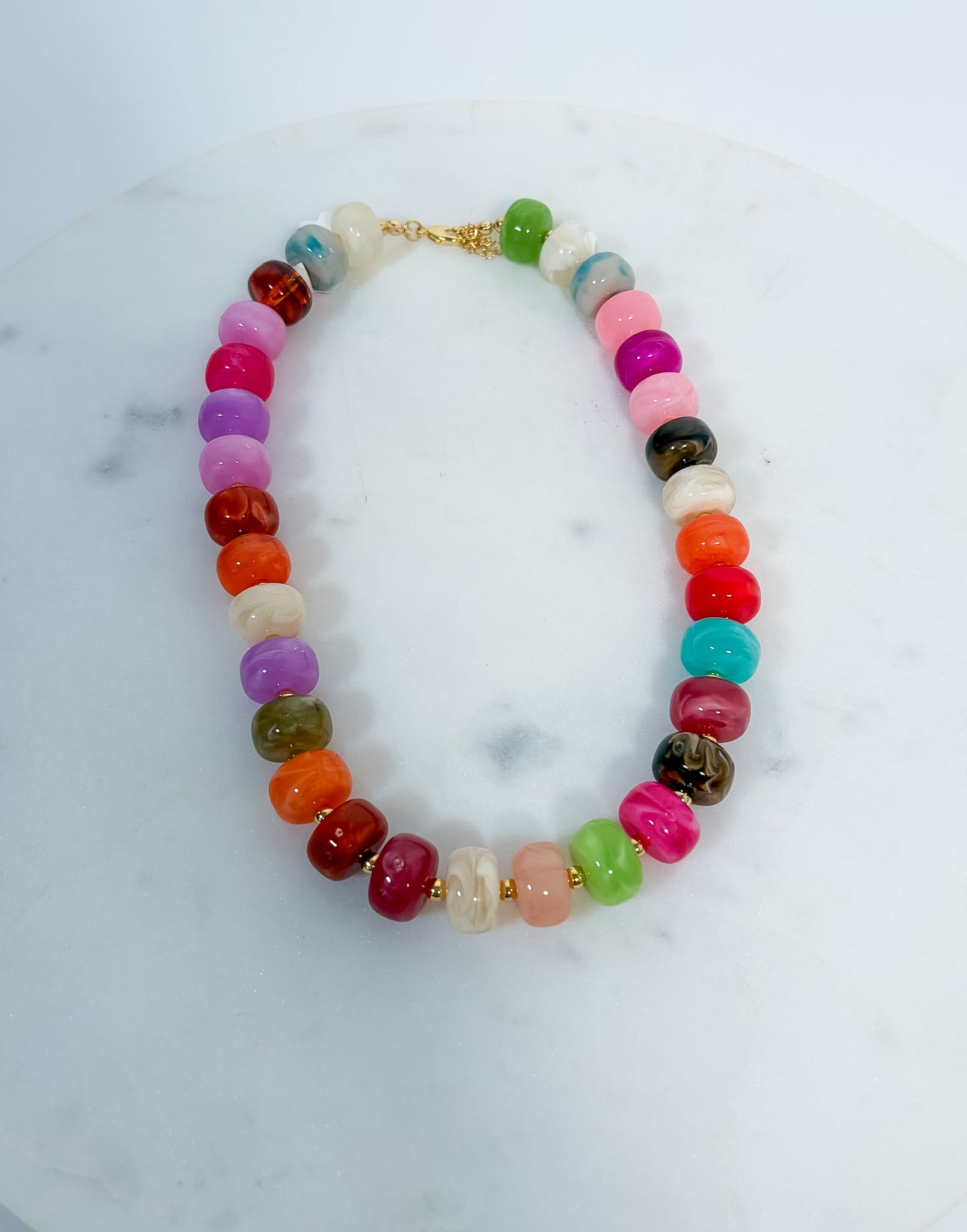 Taylor Multi Bead Necklace